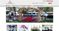 Desktop Screenshot of bizimcicekcimiz.net